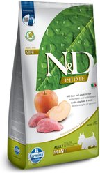 Farmina N&D Prime Boar & Apple Recipe Adult Mini Dry Dog Food, 15.4-lb bag