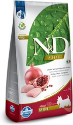 Farmina N&D Prime Chicken & Pomegranate Recipe Adult Mini Dry Dog Food, 15.4-lb bag