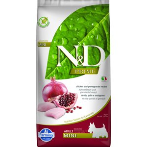 Farmina N&D Prime Chicken & Pomegranate Recipe Adult Mini Dry Dog Food, 15.4-lb bag