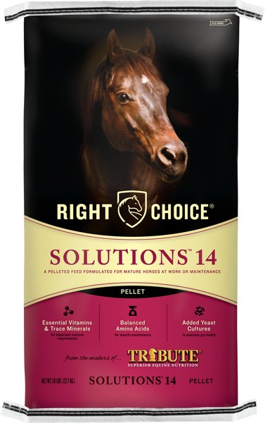 Right Choice Solutions 14 Horse Feed, 50-lb bag slide 1 of 5