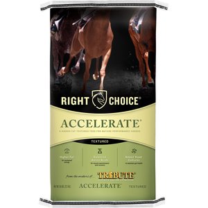 Right Choice Accelerate Horse Feed, 50-lb bag