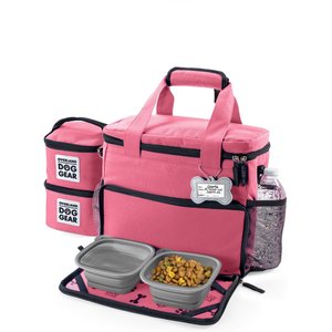 Mobile Dog Gear Week Away Tote Pet Travel Bag, Pink, Small