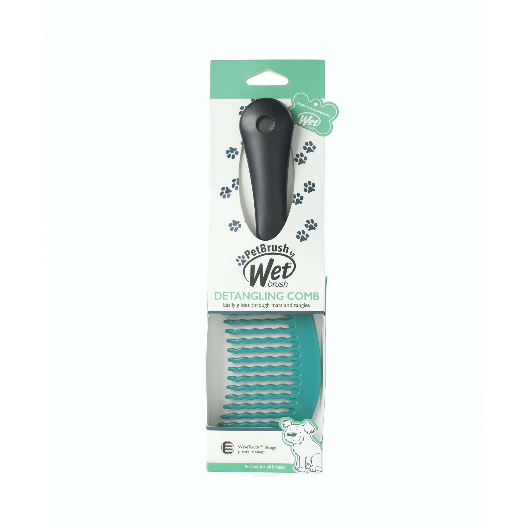 PetBrush by WetBrush Detangling Dog Comb