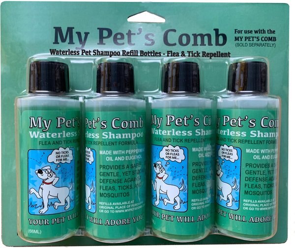 My Pet's Comb Dog & Cat Shampoo with Flea & Tick Repellent & Comb
