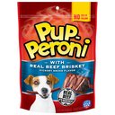 Pup-Peroni Real Beef Brisket Hickory Smoke Flavor Dog Treats, 5.6-oz bag, case of 8