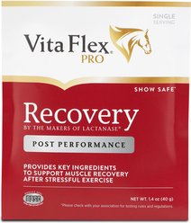 Vita Flex Pro Recovery Post Performance Recovery Powder Horse Supplement, 12 count