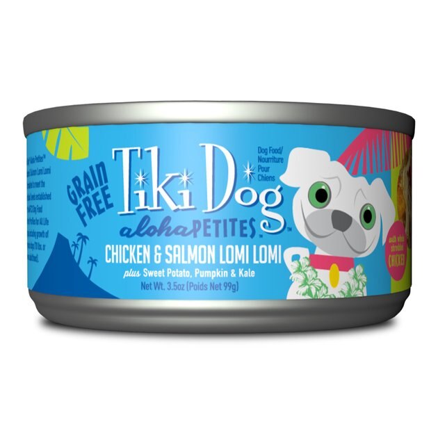 Tiki Dog North Shore Luau Wild Salmon on Brown Rice Canned Dog Food