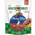 Nylabone Healthy Edibles Chewy Bites Beef & Cheese Flavor Dog Training Treats, 6-oz bag