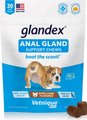 Vetnique Labs Glandex Anal Gland & Probiotic Pork Flavored Pumpkin Fiber & Digestive Soft Chew Dog Supplement...