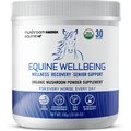 Equine Matrix Wellbeing Organic Mushroom Powder Senior Powder Horse Supplement, 300-gram tub