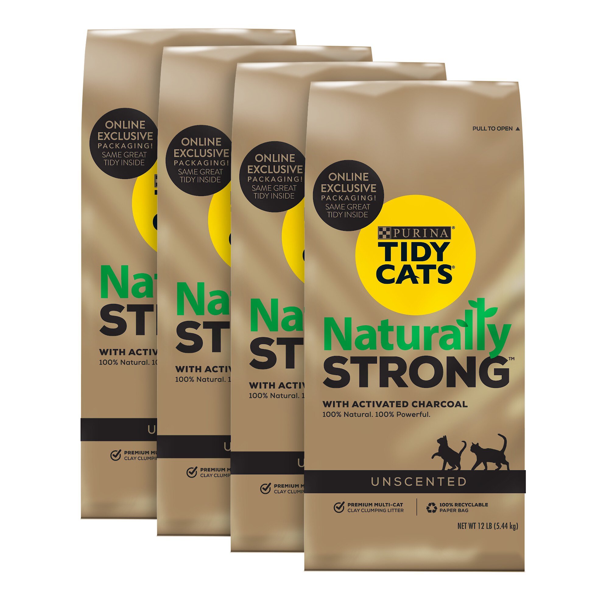 Questions and answers about tidy cats naturally strong unscented