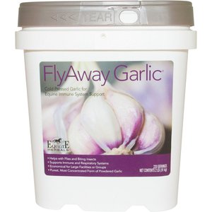 Equilite Herbals FlyAway Garlic Immune System Support Powder Horse Supplement, 2-lb tub