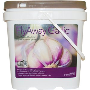 Equilite Herbals FlyAway Garlic Immune System Support Powder Horse Supplement, 6-lb tub