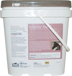Equilite Herbals RelaxHer Blend Calming Powder Horse Supplement, 6-lb tub slide 2 of 2