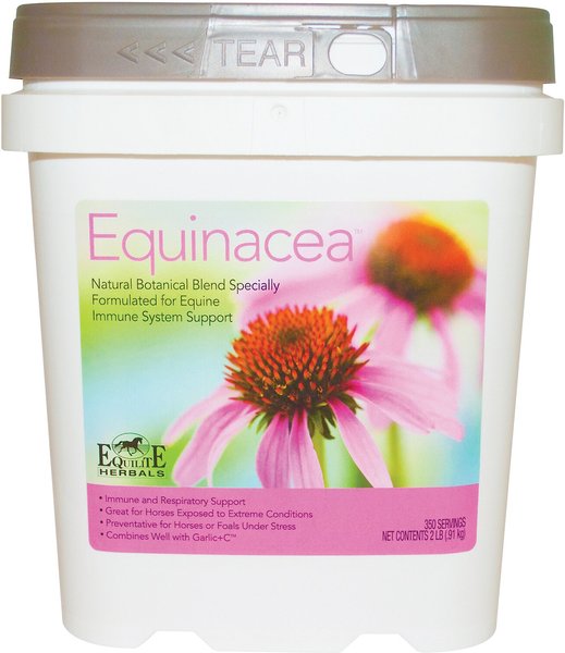 Equilite Herbals Immune Support Equinacea Powder Horse Supplement, 2-lb tub slide 1 of 2