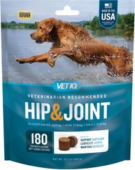 VetIQ Hip & Joint Soft Chew Joint Supplement for Dogs, 180 count slide 1 of 9