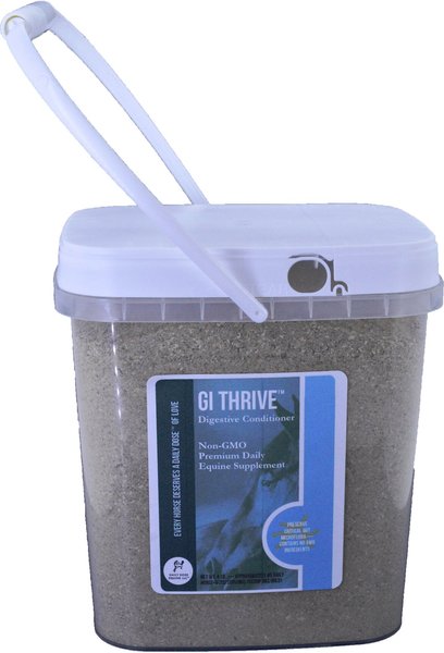 Daily Dose Equine GI Thrive Digestive Conditioner Powder Horse Supplement, 4-lb bucket slide 1 of 4