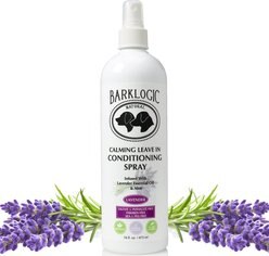 BarkLogic Calming Lavender Leave-In Dog Conditioning Spray, 16-oz bottle