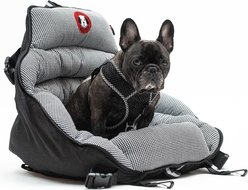PupSaver Original Dog Car Seat, Black & White Houndstooth slide 2 of 7