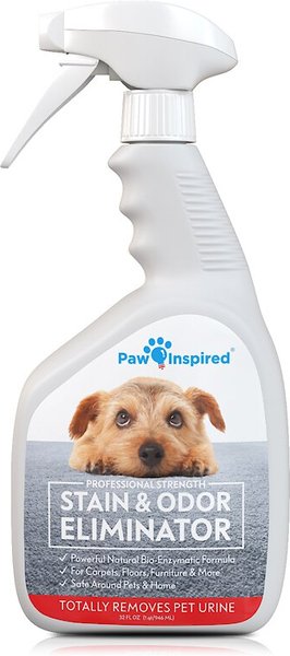 Paw Inspired Professional Dog Stain & Odor Eliminator Spray, 32-oz bottle slide 1 of 7