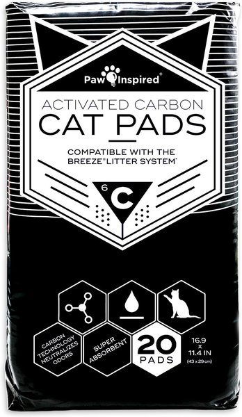 Peritas Cat Litter Pads, 20 count, Black slide 1 of 7