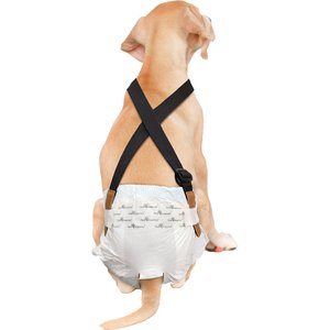 Paw Inspired Dog Diaper Suspenders, Medium/Large