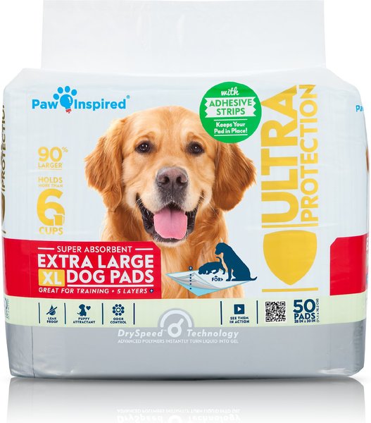 Adhesive puppy outlet pads