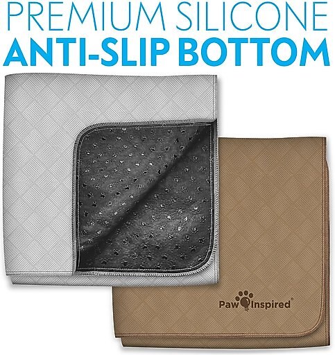 Paw Inspired Washable Dog Pee Pads, 41 x 41-in, 2 count, Unscented