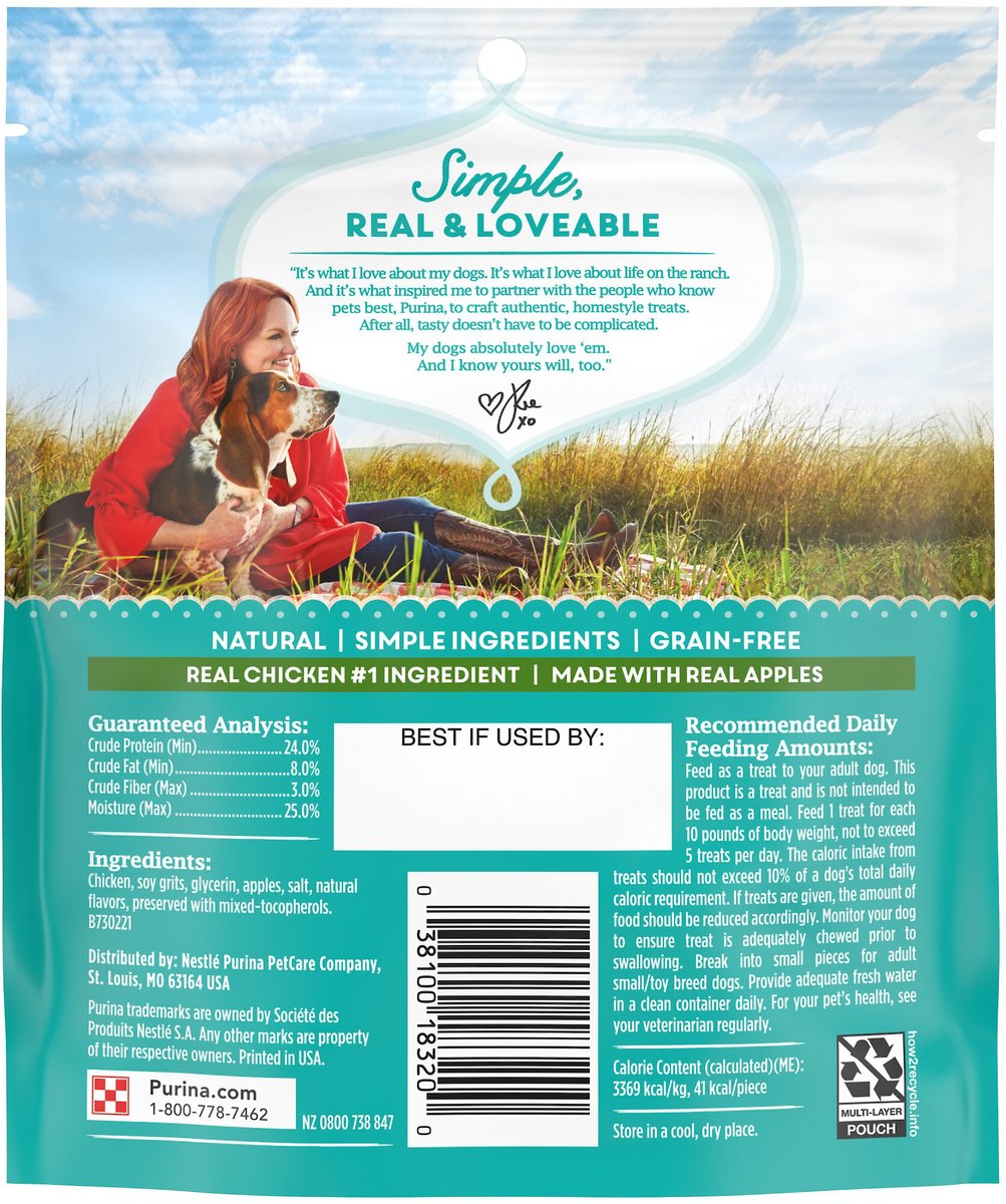 THE PIONEER WOMAN Natural Chicken & Apple Recipe Jerky Strips Grain