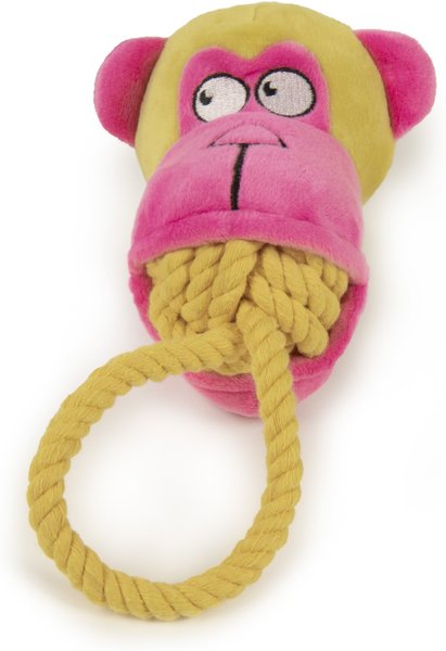 Personalized Dog Toy with Rope and Squeaker