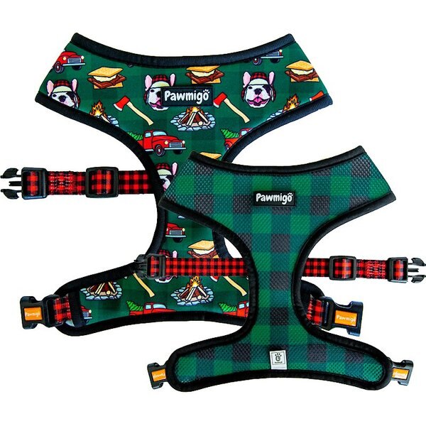 Pawmigo Snack Shack Mesh Back Clip Dog Harness
