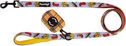 Pawmigo April Showers Polyester Dog Leash, 5-ft long, 3/4-in wide