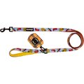 Pawmigo April Showers Polyester Dog Leash, 5-ft long, 3/4-in wide