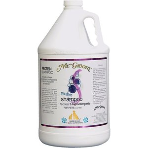 Mr. Groom Hypoallergenic & Tearless Protein Pet Shampoo, 1-gal bottle