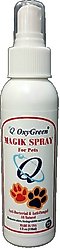 Mr. Groom OxyGreen Magik Anti-Bacterial & Anti-Fungal Spray for Dogs, Cats & Small Pets, 4-oz bottle