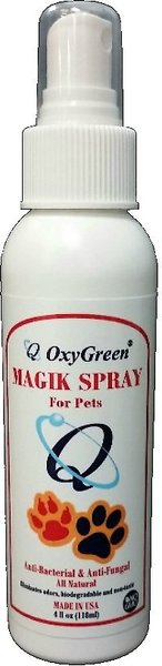 Mr. Groom OxyGreen Magik Anti-Bacterial & Anti-Fungal Spray for Dogs, Cats & Small Pets, 4-oz bottle slide 1 of 1