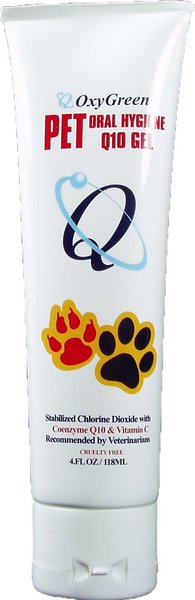 Mr. Groom OxyGreen Oral Hygiene Q10 Dog & Cat Dental Gel, 4-oz tube slide 1 of 1