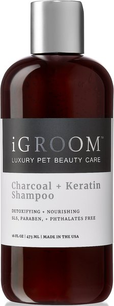iGroom Charcoal & Keratin Dog Shampoo, 16-oz bottle slide 1 of 1