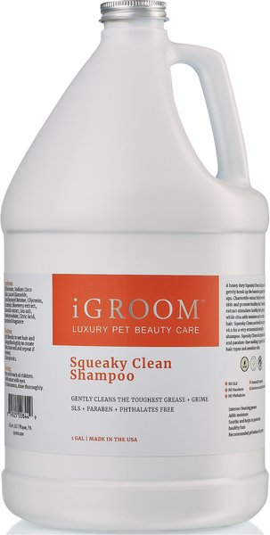 iGroom Squeaky Clean Dog Shampoo, 1-gal bottle slide 1 of 1