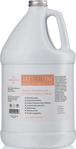 iGroom Magic Detangler Dog Conditioning Spray, 1-gal bottle slide 1 of 1
