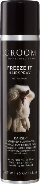 iGroom Freeze It Dog Hairspray, 10-oz bottle slide 1 of 1