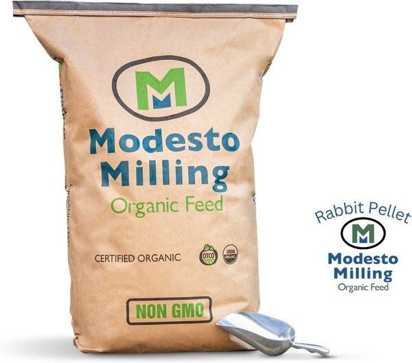 Modesto Milling Organic Rabbit & Chinchilla Food