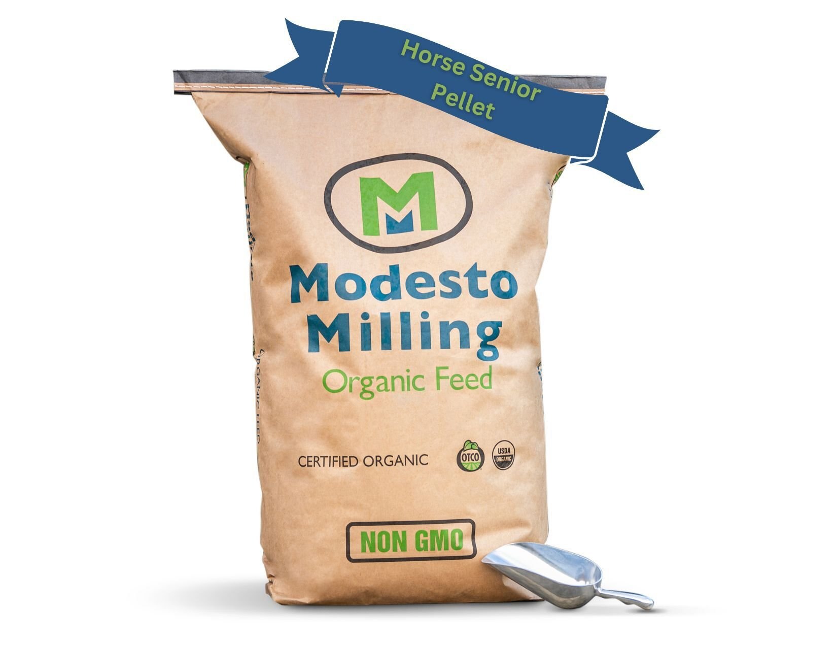 Questions and Answers about MODESTO MILLING Organic Senior Horse Pellet  Horse Feed