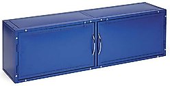 Master Equipment Overhead Dog Tub Cabinet, Blue