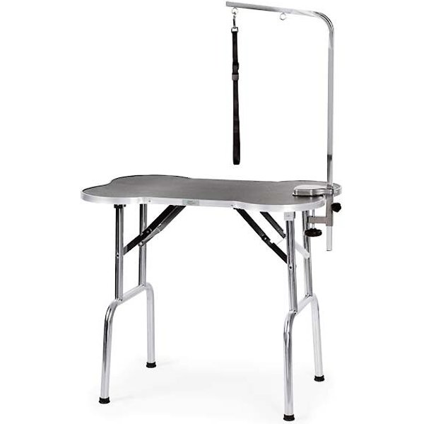 GO PET CLUB Dog Grooming Table with Arm, 48in