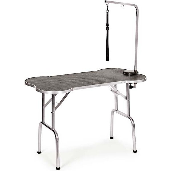 GO PET CLUB Dog Grooming Table with Arm, 48in