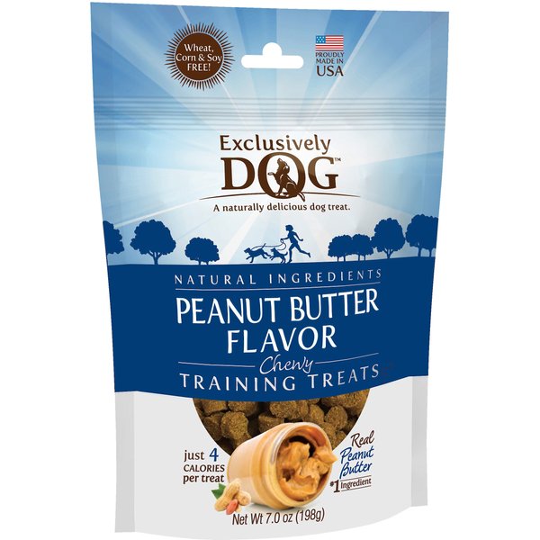 Exclusively Dog Harvest Blends Oatmeal N' Blueberry Flavor Dog Treats