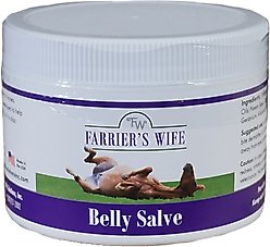 Farrier's Wife Belly Salve Horse Wound Care & Skin Care Ointment, 3-oz jar