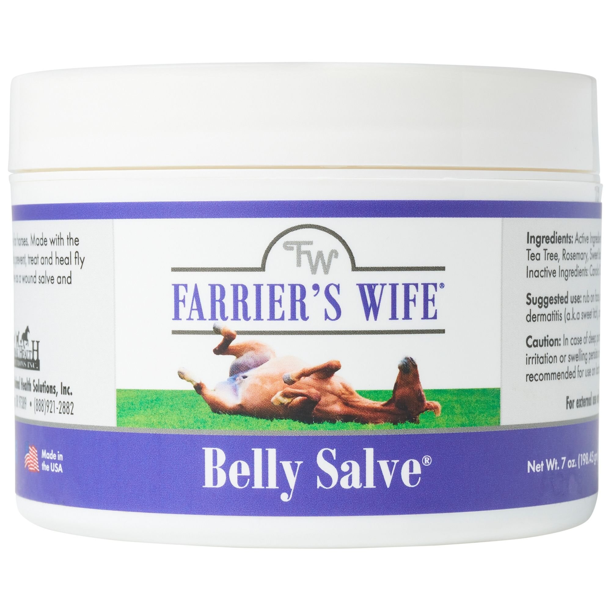 FARRIER'S WIFE Belly Salve Horse Wound Care & Skin Care Ointment