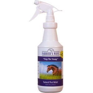 Farrier's Wife Stop the Stomp Natural Pest Repellant Horse Spray, 32-oz bottle